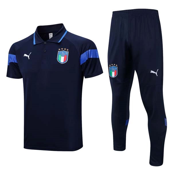 Polo Italien Komplett Set 2023-24 Blau 5